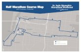 Half Marathon Course Map - St. Jude Children's Research ...€¦ · Half Marathon Course Map USATF Certification: TN16044MS. Mile Markers Full Marathon turns north on Cleveland. 2017