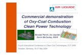 CommercialCommercial demonstrationdemonstration ofof ...tu-freiberg.de/sites/default/files/media/professur-fuer...No heat integration (No Boiling Feed Water heating) CO2 delivered