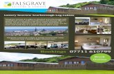New Scarborough Log Cabins | Falsgrave Leisure and Lodges is … · 2020. 6. 18. · Luxury Seaview Scarborough Log Cabins Falsgrave Leisure & Lodges is situated in Scarborough with