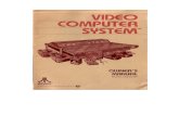 Manual Atari 2600 1980 Usa - Video Game Console Library · 2014. 1. 26. · ATARI Game Programs on any hard surface. DO not expose the Console, Controllers, or ATARI Game Pro- grams