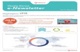 Veolia Korea e-Newsletter...Vol. 14 - May 2016 Veolia Korea e-Newsletter Highlights • Supplied 100 million people with water • Connected 63 million people to wastewater systems