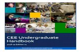 CEE Undergraduate Handbook - Duke Civil and Environmental ......CE Civil Engineering (major) CEE Civil and Environmental Engineering (department, subject code) CZ Civilizations [Trinity
