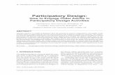Participatory Design€¦ · 78 International Journal of Mobile Human Computer Interaction, 7(3), 78-92, July-September 2015 Copyright © 2015, IGI Global. Copying or distributing