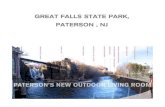 GREAT FALLS STATE PARK, PATERSON , NJ...the great falls the middle raceway the lower raceway river park the amphitheater the upper raceway the lou costello pool the upper lawn the