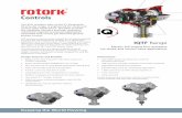 IQTF - Rotork...• Rotary, linear and rising stem valve drive outputs to ISO/MSS standards • Rotork double-sealed, IP66/68 20 m for 10 days • Non-intrusive set-up using Rotork