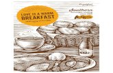 Breakfast Quality & Care We Love To Share Served all day … · 2018. 7. 19. · 100% Pure Natural Syrup, Cracker Barrel Apple Butter, Country Bacon, Cracker Barrel Pancake Mix, and