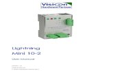 Lightning mini 10-2 - vhponline.nl€¦ · Figure 1: Lightning mini 10-2 system overview The DIN-rail housing and the broad input supply range make this product well suitable for