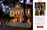 Small town christmas in the South · Mooresville embodies the town’s mix of the historic and contempo-rary, it’s Margaret-Anne Crumlish’s residence. Built in 1826, the house