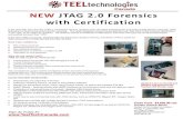 NEW JTAG 2.0 Forensics with Certification · 2016. 9. 17. · In the new Teel Tech five-day JTAG 2.0 Forensics Course, students learn the latest techniques for accessing mobile devices
