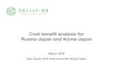 Cost benefit analysis for Russia-Japan and Kore-Japan · Marine Cadastre Marine Cadastre Wind potential map (NEDO) Geography National Institute of Advanced Industrial Science and