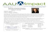 Impact - AAUW Wisconsin (WI)aauw-wi.aauw.net/files/2013/06/AAUW-November-December...Additionally, other authors she consulted believed she would generate more interest and a wider