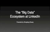 The bigdata ecosystem at linkedIn€¦ · • Based on the paper “The Big Data Ecosystem at LinkedIn”, written by Roshan Sumbaly, Jay Kreps, and Sam Shah. The Ecosystems. Hadoop
