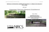 WISCONSIN EMERGENCY RECOVERY PLAN And Damage Survey …€¦ · NRCS’ Emergency Wa tershed Protection (EWP) program is authorized by Section 216 of the Flood Control Act of 1950,