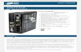 SVAC3-S-E120 - Servo Systemsservosystems.com/pdf/amp/svac3-s-e120.pdf · SVAC3-S-E120 Digital Servo Drive w/ Ethernet Digital servo drive in a compact package DSP-based current control