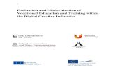 Evaluation and Modernization of Vocational Education and ... · 1 Evaluation and Modernization of Vocational Education and Training within the Digital Creative Industries