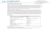 Total RNA Purification Kit Product Insert - Norgen Biotek RNA Purification Kit...Total RNA Purification Kit Product Insert. Product # 17200, 37500, 17250, 17270 . Norgen’s Total