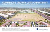 COMMERCIAL GROUND LEASE OPPORTUNITY · 2018. 12. 11. · COMMERCIAL GROUND LEASE | EXECUTIVE SUMMARY LOCATION N/NWC I-10 & Chandler Boulevard ADDRESS 15175 South 50th Street, Phoenix,