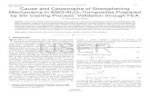 Cause and Catastrophe of Strengthening Mechanisms in ......of 6063/Al2O3 composites. The FEA results validate the occurrence of particle debonding, porosity, and clustering in the