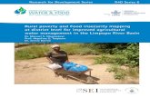 Rural poverty and Food insecurity mapping at district level for ......Rural poverty and Food insecurity mapping at district level for improved agricultural water management in the