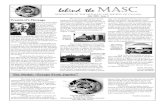 behind the MASC - medallicart.ca the MASC/MASC.2002-07.03.pdf · our logo and name “MASC”. Any medal with the theme of masks is eligible for this cate-gory. We hope you will use