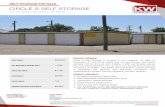 SELF STORAGE FOR SALE CIRCLE S SELF STORAGE · Texas law requires all real estate license holders to give the following informa on about brokerage services to prospec ve buyers, tenants,