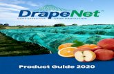 Product Guide 2020 - Drape Net Pty Ltd · 2/17/2020  · Mounting External Pipe: 50mmNB – 500mm Bullhorns By Drape Net. Net Wizz Item #AHN-65-DNA By Drape Net Partially designed