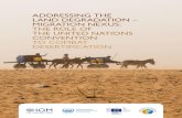 ADDRESSING THE LAND DEGRADATION – MIGRATION ......including those taking into account pastoralist issues, such as the Economic Community of West African ADDRESSING THE LAND DEGRADATION
