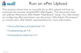 Run an ePet Upload - vetfm.com · Run an ePet Upload •Version 5.52 b4 1 • Run an ePet Export and Upload (pp. 2-3) • Troubleshooting (pp. 4-5) • Automating the Upload (pp.