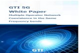 GTI 5G White Papergtigroup.org/d/file/Resources/rep/2019-10-21/4fa4f13c... · 2019. 10. 21. · TDD Spectrum White Paper Version: 1.0 6 / 59 1.1 Background GTI has finished its white