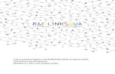 List and description of HORIZON 2020 projects with ...ri-links2ua.eu/...and_description_of_H2020_projects... · List and description of HORIZON 2020 projects with Ukrainian participation