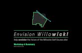 Willo wick! - Santa Ana, California · Envision Willo wick! Help envision the future of the Willowick Golf Course site! Workshop 4 Summary DRAFT / October 25, 2018