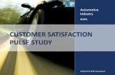 CUSTOMER SATISFACTION PULSE STUDY - BARE …...Published by BARE International Automotive Industry GLOBAL . 2 Study Objective & Methodology A Mystery Visit Study was conducted within
