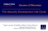 The Security Development Life Cycle · Test and Verification Solutions The Security Development Life Cycle Delivering Tailored Solutions for Hardware Verification and Software Testing