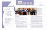 Kentucky Veterinary Technician Association · helped sponsor the awards for the Poster’s at the Mid-America. Animal Health Insti-tute donated $300 for first place. Merial donated