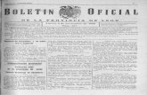 New BOLETIN Oficial - COnnecting REpositories · 2018. 6. 19. · BOLETIN Oficial DE LA PROVINCIA DE LEON ... Septiembre de 1933 {Gaceta del 3 de Octubre) se declara ©ñcialmente
