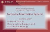 Enterprise Information Systemsnanni/Didattica/MatDid/EIS/slides/EIS... · InfiniDB (formerly Calpont) MarkLogic Teradata Oracle 2014. Umberto Nanni Enterprise Information Systems