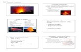 13.2 Volcanic Eruptions - Oak Park Independent...Predicting Volcanic Activity ·NO reliable way ·methods of prediction 1. change in earthquake activity around volcano 2. bulging -