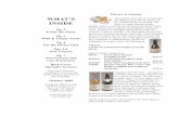 Flavors of Autumn WHAT’S INSIDE Newsletter.pdf · The best form is apple cider. The best apple cider is from Le Village. It is available in a non-alcoholic and a hard version (read