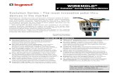 Evolution Series – The most innovative poke-thru devices ......WIREMOLD® 8" Evolution™ Series Poke-Thru Devices FEATURES & BENEFITS Designed for retrofit and new construction,