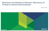 Business Continuity & Disaster Recovery in Virtual & Cloud ... · 11 Confidential One little note re: “Intra-Cluster” vMotion Intra-cluster vMotions can be highly parallelized