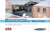 Business Continuity Guide 2020 - darlington.gov.uk · about preparing your organisation for potential incidents that may affect your ability to operate normally, for example loss