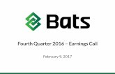 Fourth Quarter 2016 – Earnings CallAdjusted earnings is defined as net income adjusted for amortization, acquisition-related costs, IPO costs, tax restructuring costs, and the net