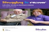 Struggling to recover - Stroke Association · 2019. 8. 8. · Struggling to recover Together we can conquer stroke Life after stroke in Northern Ireland Developed in partnership with