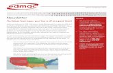 Newsletter - Edmac · Our team has over 240 combined years of industry experience! We have used our vast Industry knowledge to create one of the largest databases of compressor and