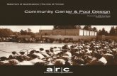 Community Center & Pool Design · 115 Ramsdell Street Fircrest, WA 98466 Dear Jeff and Selection Committee, ARC Architects is pleased to submit its qualifications for the Fircrest