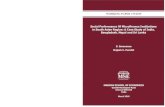 MSE Working Papers Recent Issues WORKING PAPER 179/2019Sustainability and Efficiency of Microfinance Institutions in South Asia Brijesh C. Purohit, S. Saravanan *Working Paper 173/2018