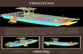 FREEDOM - North River Boats · FREEDOM The North River Freedom is packed full of all the right features to perform your daily Fire / EMS duties. This purpose-built Fast Response Rescue
