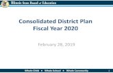 Consolidated District Plan Fiscal Year 2020 · 2019. 3. 4. · Whole Child Whole School Whole Community 1 Consolidated District Plan Fiscal Year 2020 February 28, 2019