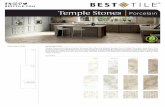 BESTTILE.COM Temple Stones Porcelain...Temple Stones is an Italian porcelain tile series that offers the elegant, timeless look of Italian Travertine stone tiles. A line perfectly