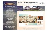 Saint Ambrose Catholic Church...2015/07/06  · word circle to 797979. St. Ambrose Catholic Church & Fr. Dariusz presents… PILGRIMAGE TO FATIMA & LOURDES WITH BARCELONA OCTOBER 22—31,